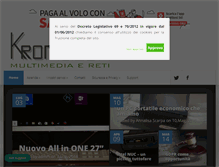 Tablet Screenshot of kromeidon.com